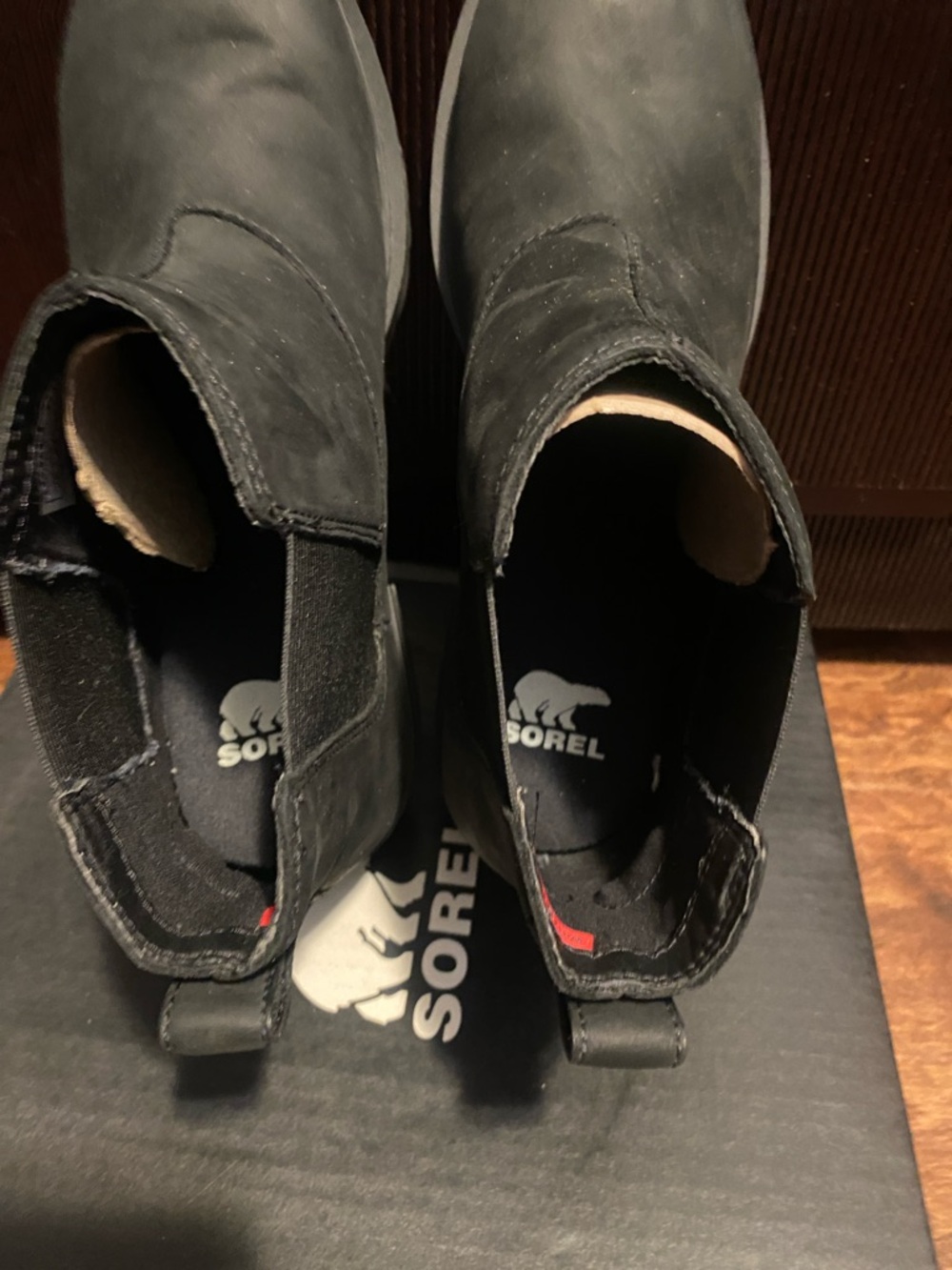 Sorel womens Black Chelsea oChukka Boots - Picture 6 of 7